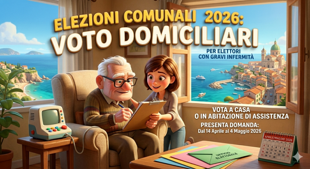 Domanda di ammissione al voto domiciliare&nbsp;2026