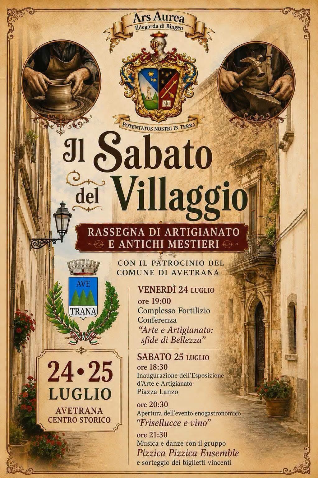 Avetrana e “Il Sabato del Villaggio”, 24 e 25 luglio&nbsp;2026